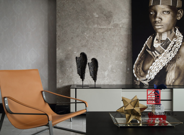 國富華庭裝修-現代簡約-客廳