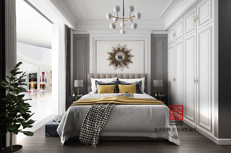 國賓壹號153平米美式風格裝修效果圖