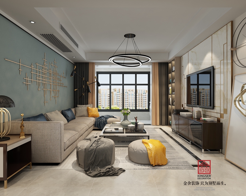 維多利亞裝修-現代簡約-客廳