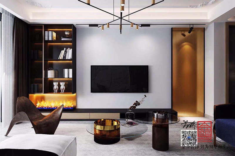 融創中心180平米裝修-港式風格-餐廳