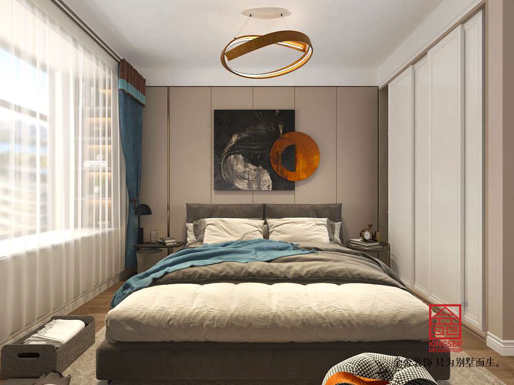 融創中心155平米裝修-臥室