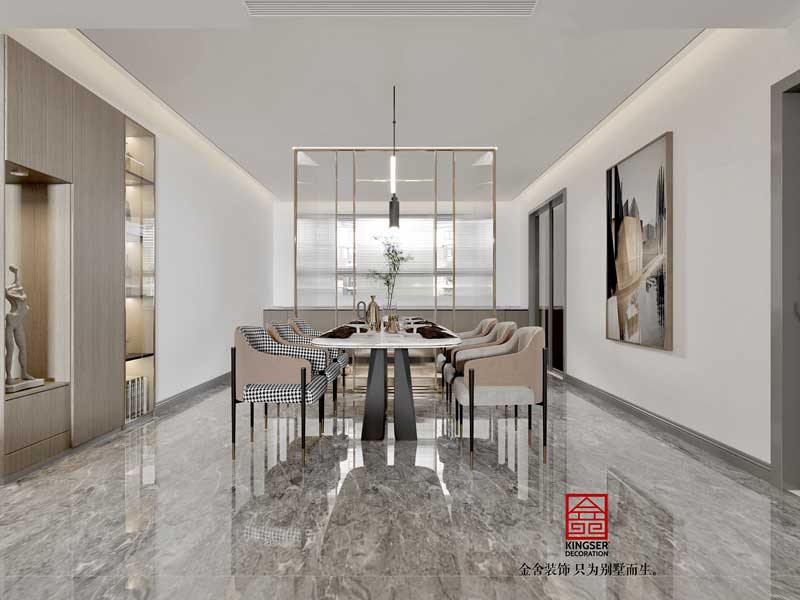 鉑宮后海180平現代輕奢風格效果圖