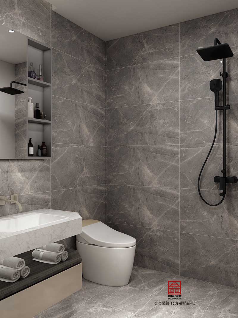 鉑宮后海180平現代輕奢風格效果圖