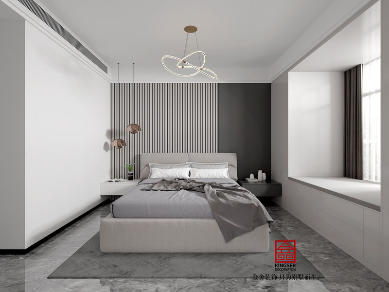 鉑宮后海180平現代輕奢風格效果圖