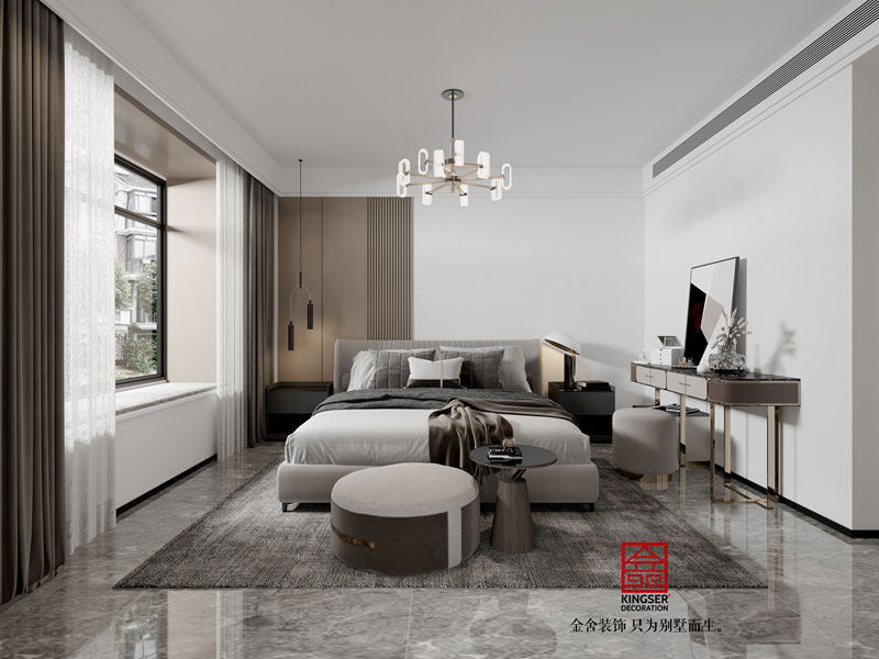 鉑宮后海180平現代輕奢風格效果圖