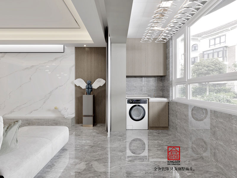 鉑宮后海180平現代輕奢風格效果圖