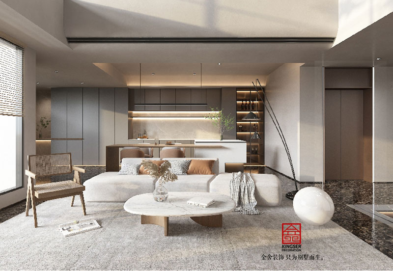 中央云著169平米現代風格研發效果圖