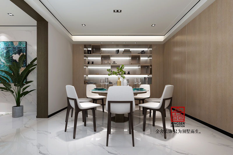 復(fù)式別墅裝修新中式風格效果圖