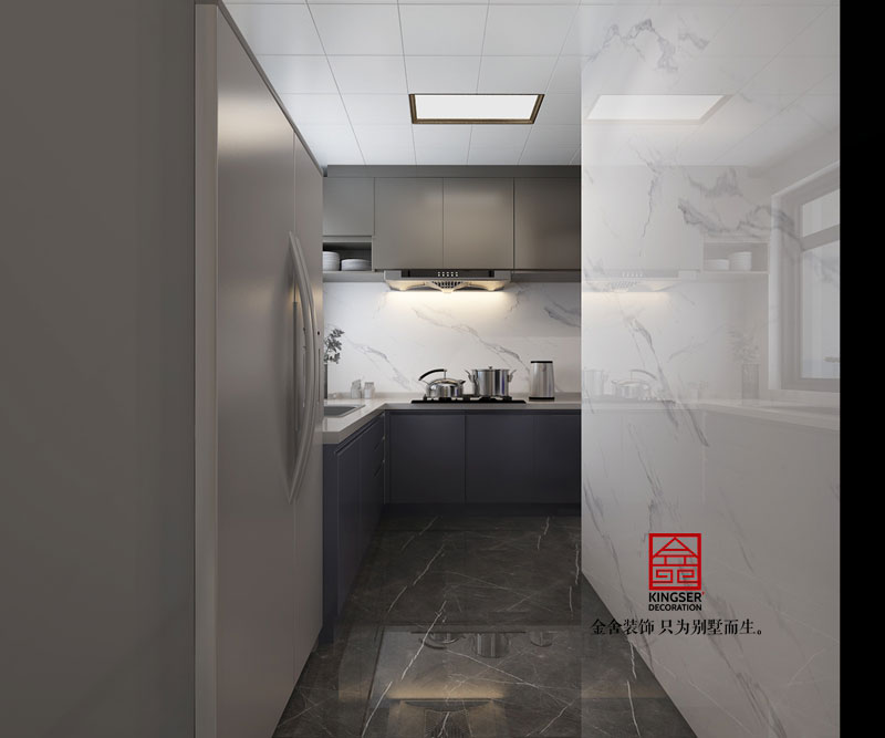 復(fù)式別墅裝修新中式風格效果圖