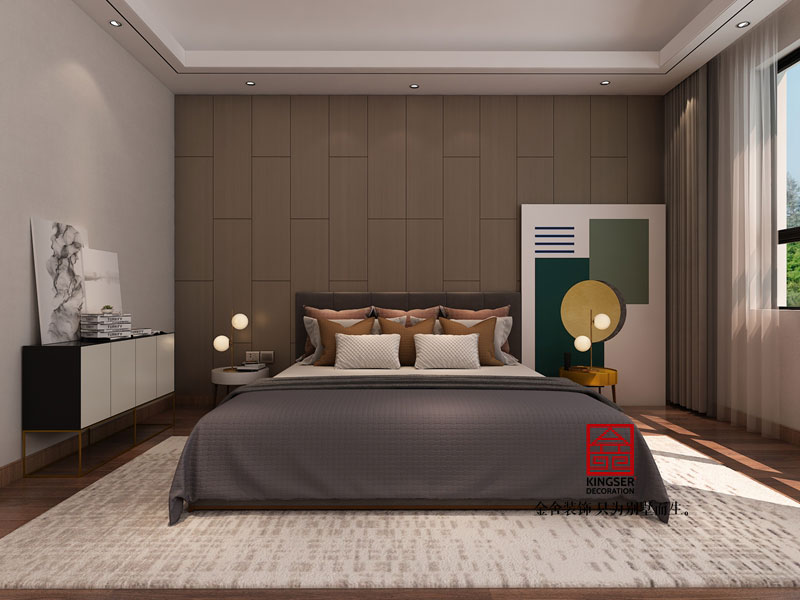 復(fù)式別墅裝修新中式風格效果圖