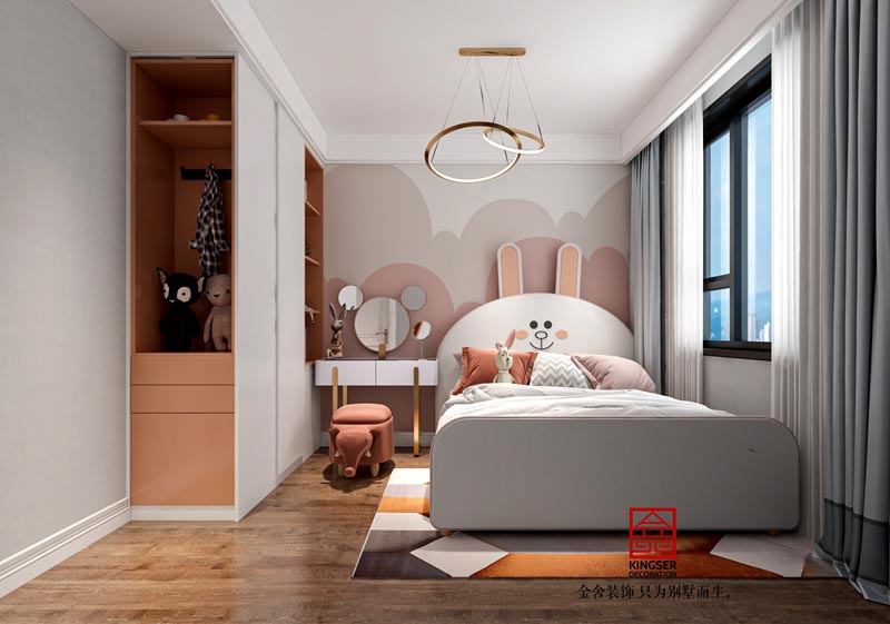 國赫天著155㎡現代輕奢風格裝修效果圖