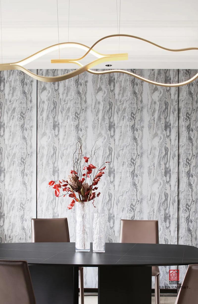 裕華壹號260㎡頂躍裝修現代輕奢實景圖