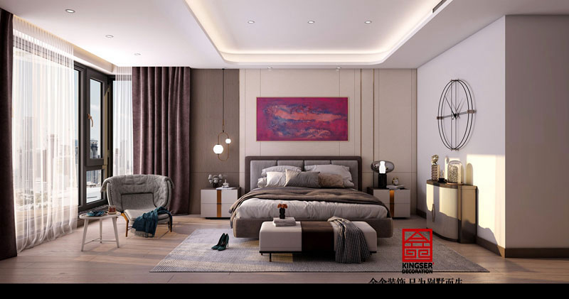 融創中心217平米-臥室效果圖