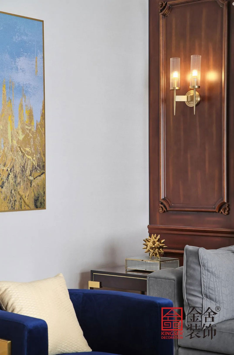 榮盛華府輕奢風(fēng)格205㎡裝修實景圖