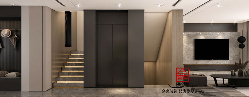 西山林語322平米戶型研發極簡效果圖