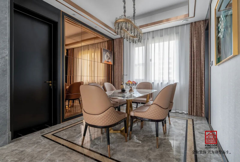 國赫天著港式輕奢風格實景圖