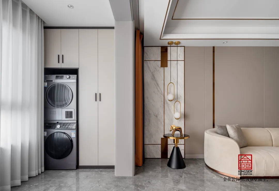 東南智匯城191㎡輕奢風格實景圖