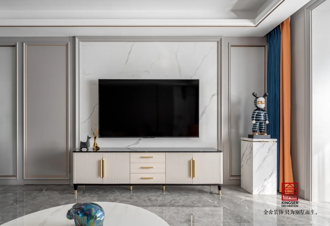 東南智匯城191㎡輕奢風格實景圖