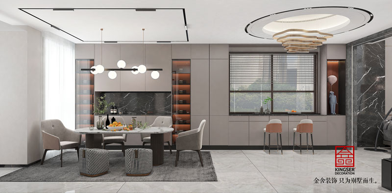 榮盛御府現(xiàn)代輕奢風格裝修設(shè)計