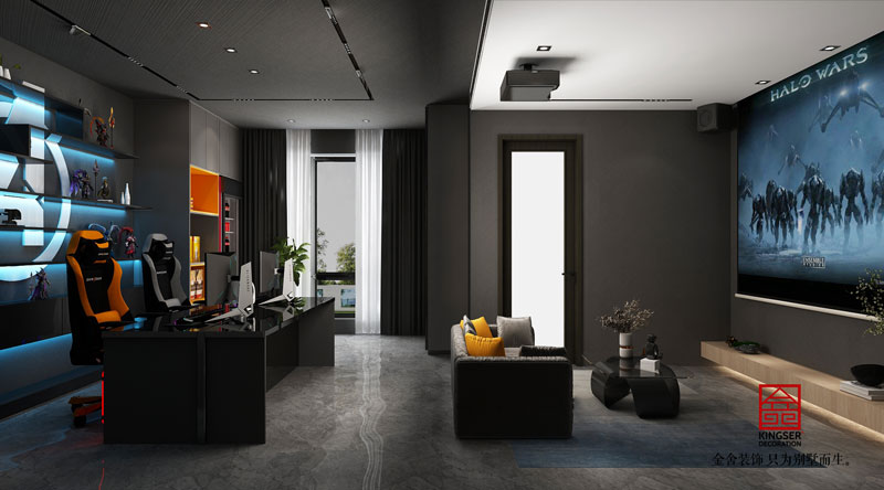 榮盛御府現(xiàn)代輕奢風格裝修設(shè)計