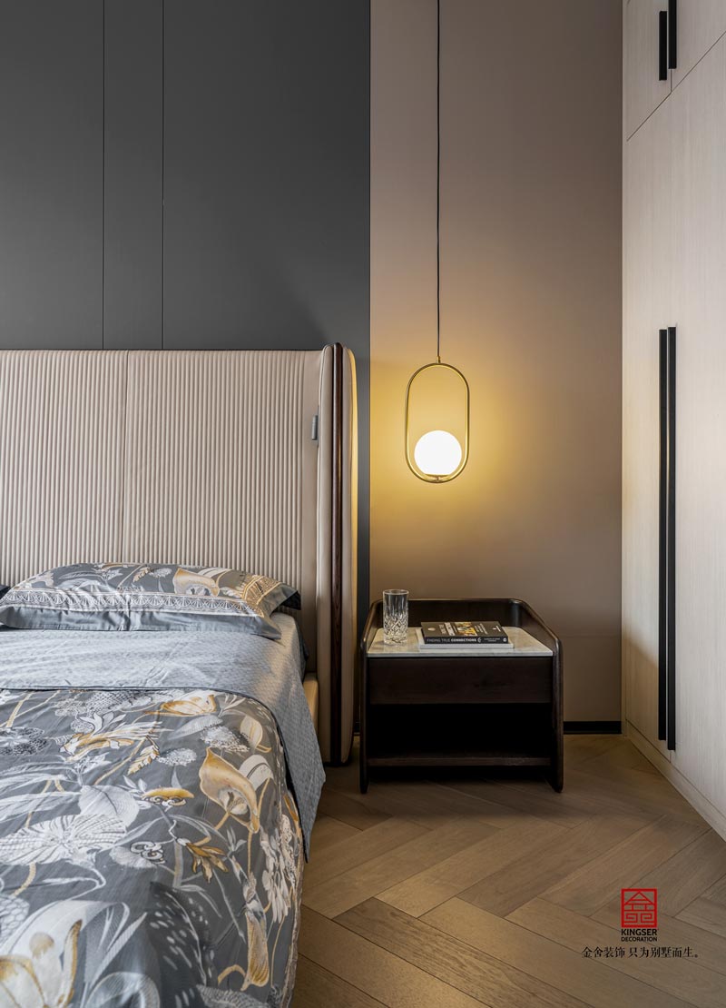 融創(chuàng)中心217㎡現(xiàn)代風格裝修實景圖