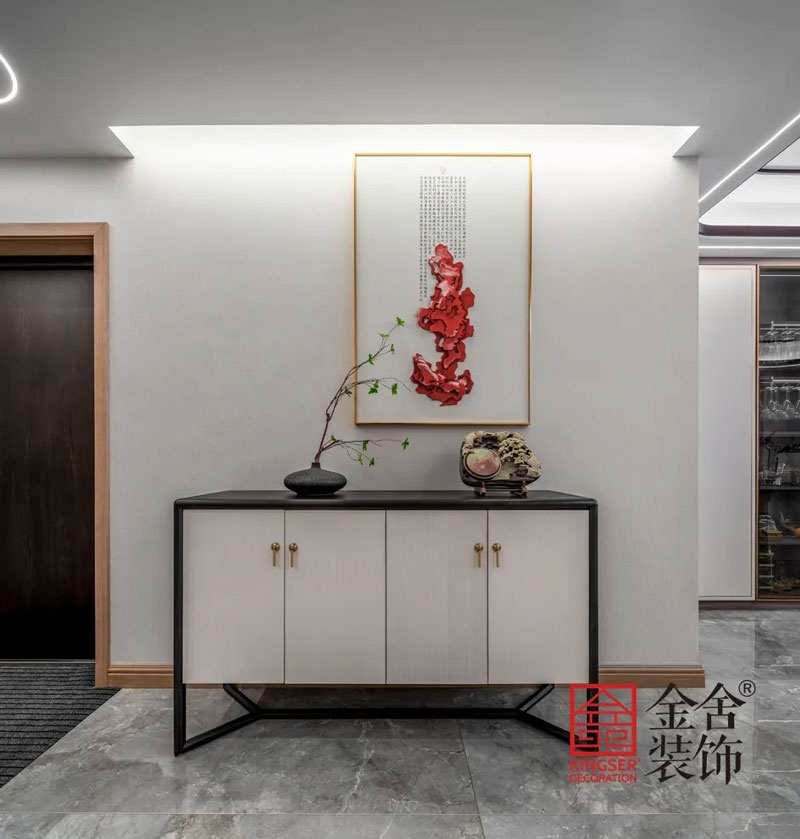 大者別墅裝修設計新中式風格實景圖