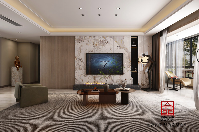 九里晴川洋房裝修設計效果圖