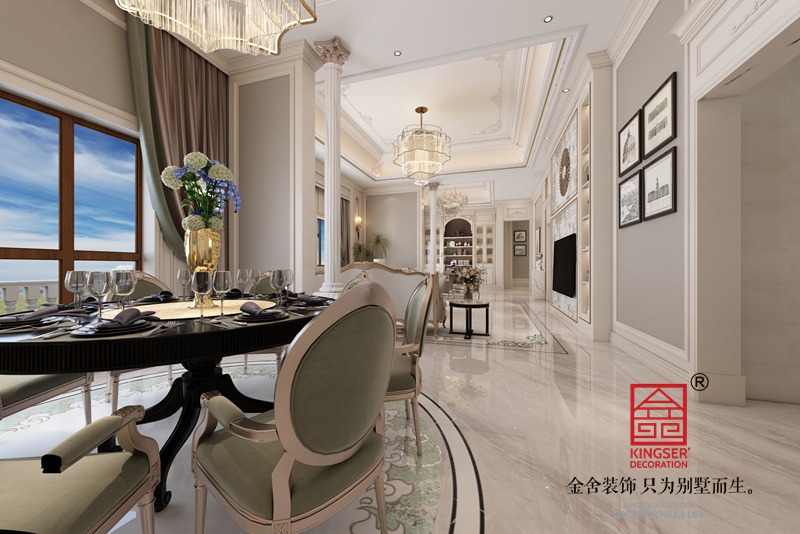 匯君城裝修設計歐式風格效果圖