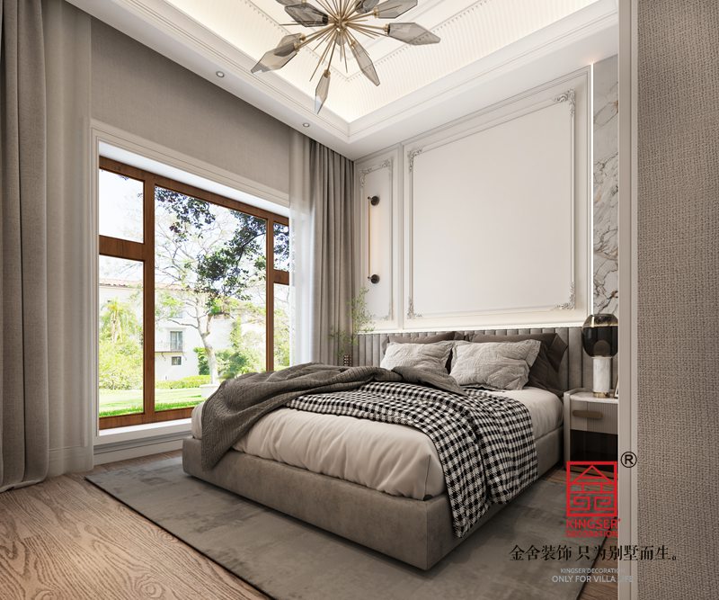 匯君城裝修設計歐式風格臥室效果圖