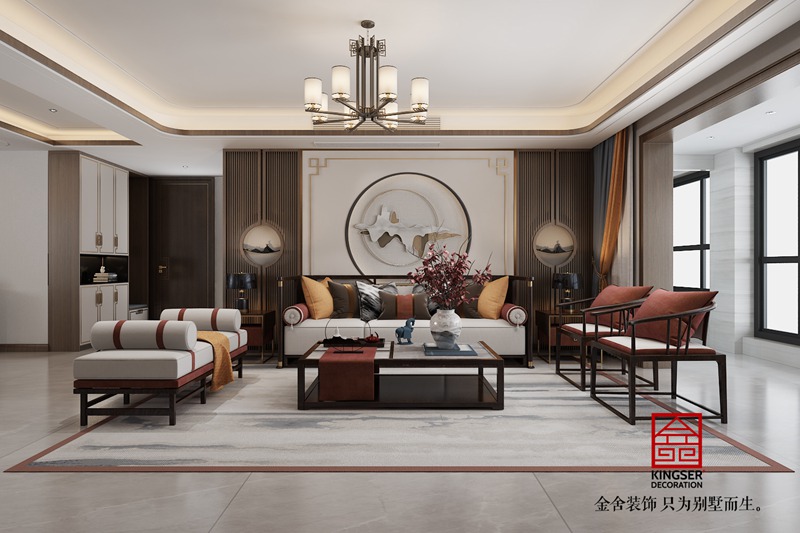 橄欖家園200平新中式裝修設計