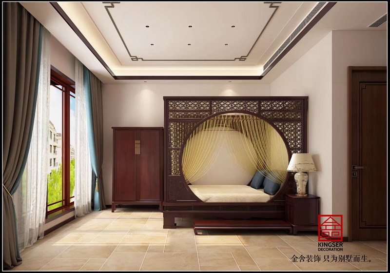 御河上院183平米中式風格裝修設計