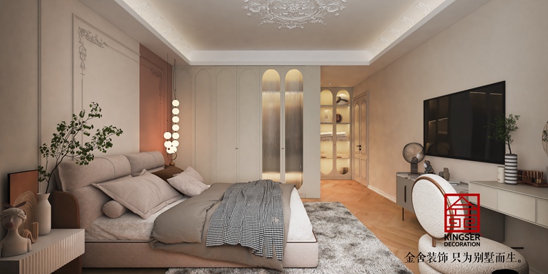 月晟天璽臺法式風格效果圖