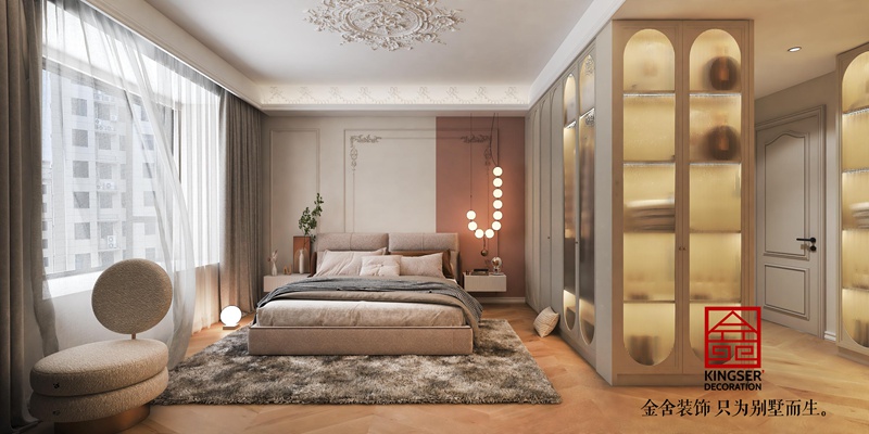 月晟天璽臺法式風格效果圖