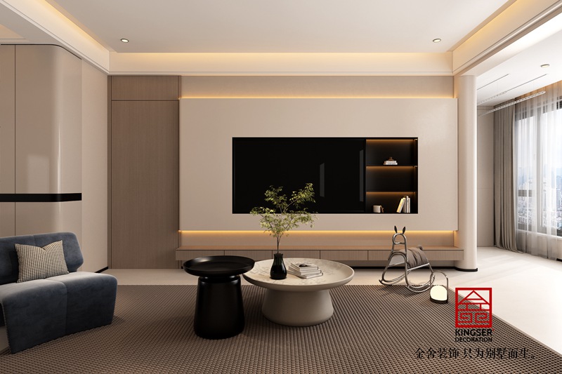 國仕山極簡風格裝修效果圖