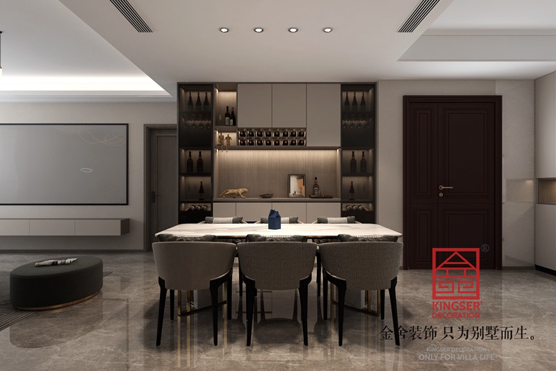 國仕山146平米現代風格裝修設計