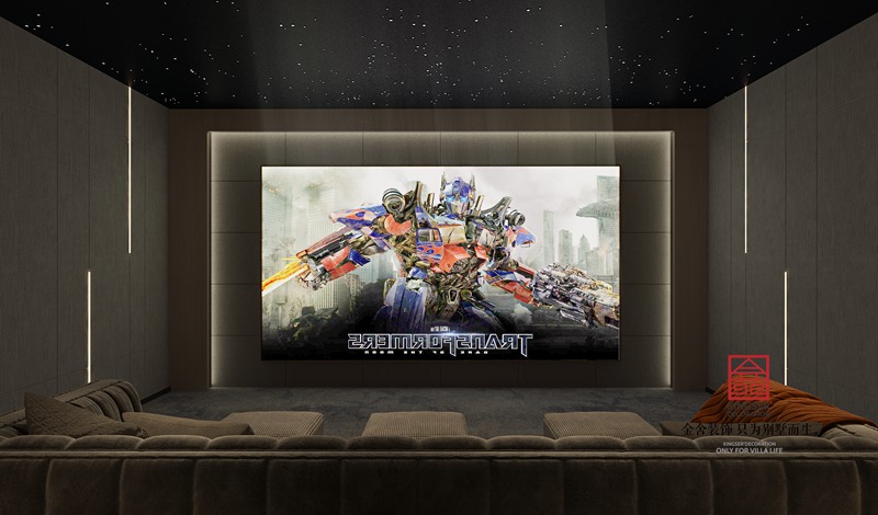 春江花月320㎡新中式風格別墅裝修效果圖