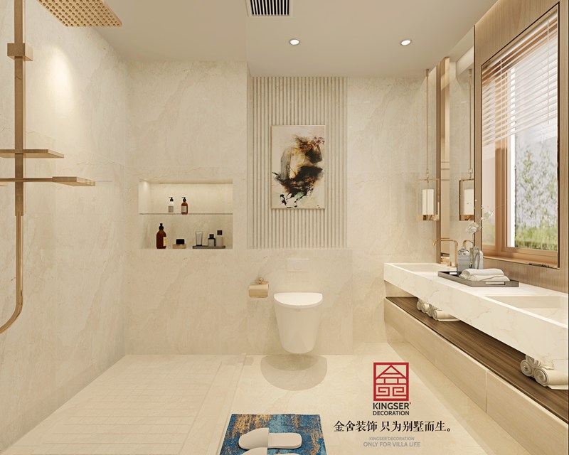 春江花月320㎡新中式風格別墅裝修效果圖