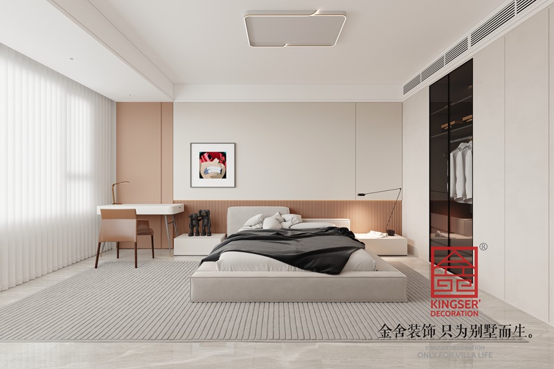 盛邦九號院輕奢風格裝修效果圖