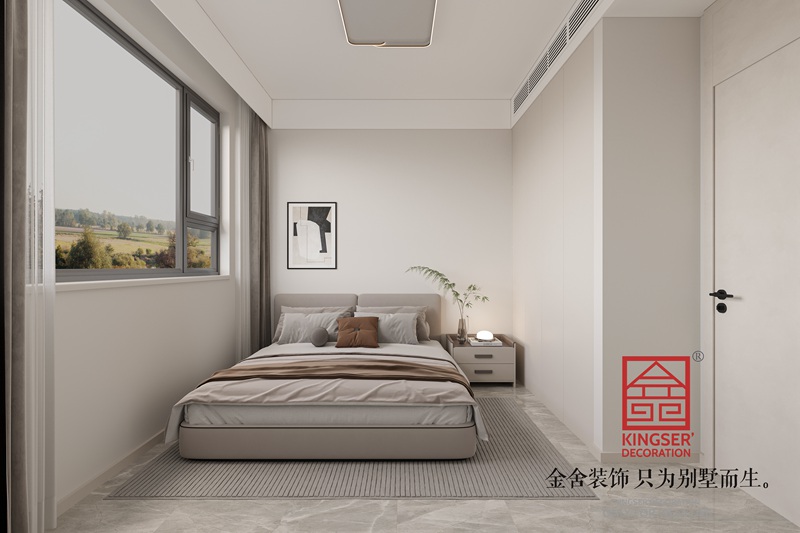 盛邦九號院輕奢風格裝修效果圖