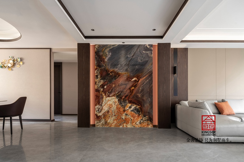 榮盛華府現(xiàn)代輕奢風(fēng)格裝修實景圖