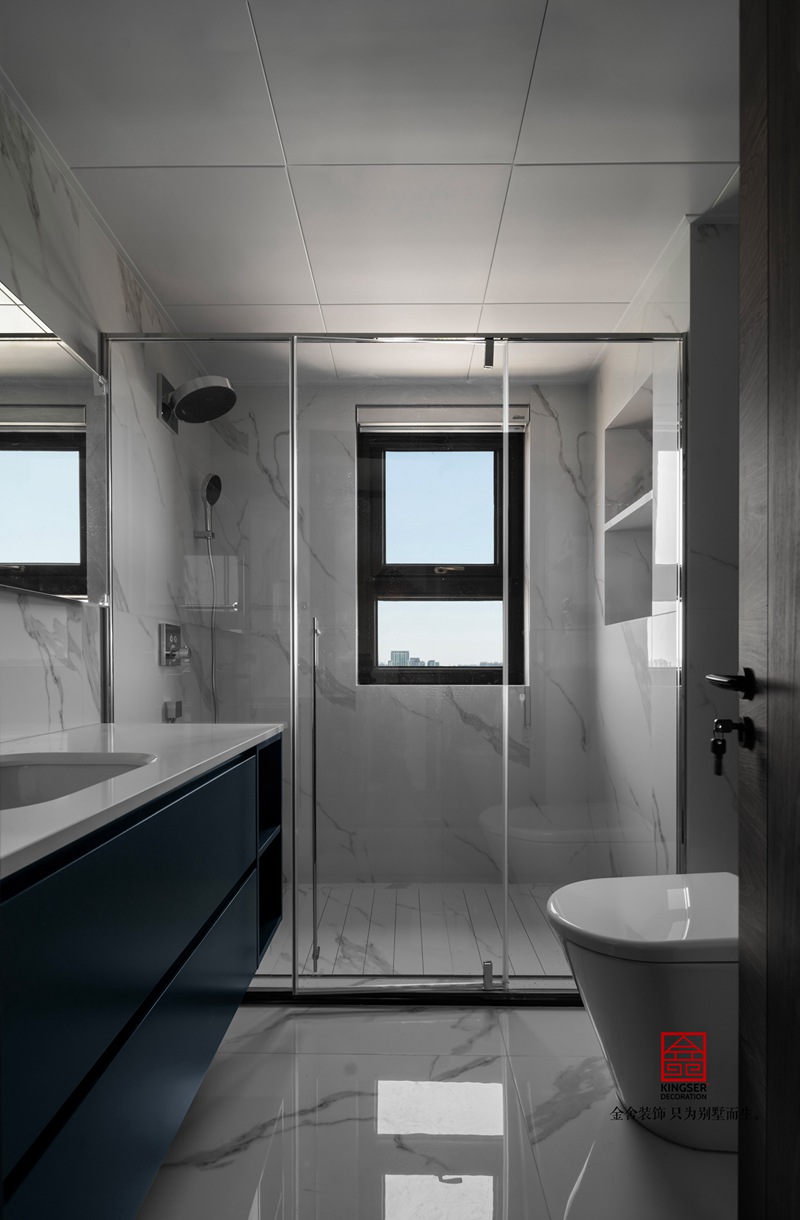 榮盛華府現(xiàn)代輕奢風(fēng)格裝修實景圖