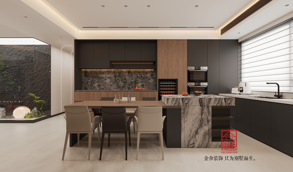 嘉和名著230平米意式裝修-餐廳