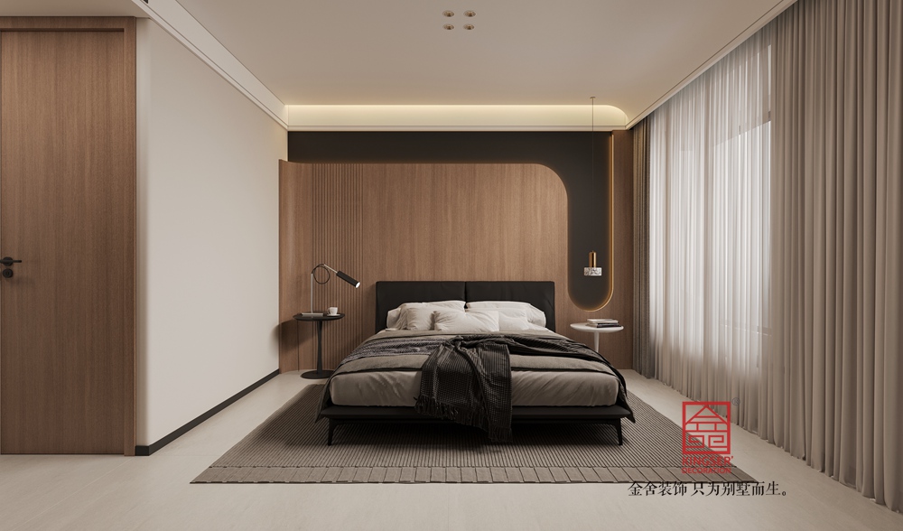 嘉和名著230平米意式裝修-臥室